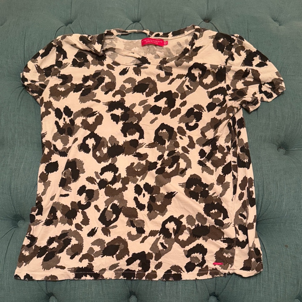 Women's Leopard Print Top